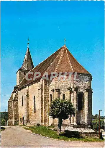 Moderne Karte Azerables Eglise du XIIe Siecle