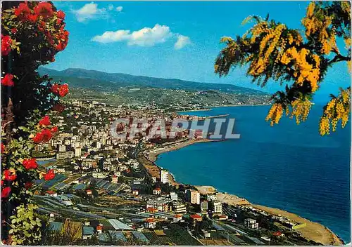 Cartes postales moderne Riviera Del Fiori Sanremo Panorama Occidentale
