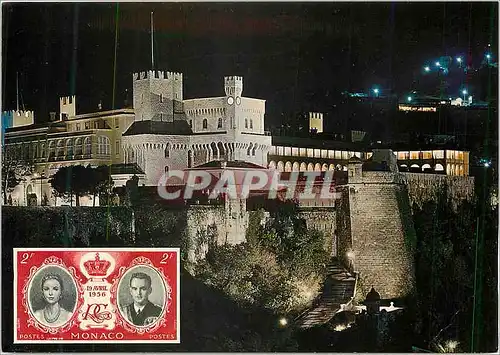 Cartes postales moderne Principaute de Monaco Illustrations du Palais Princier