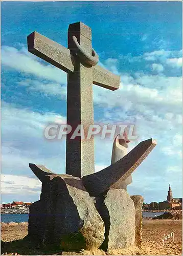 Cartes postales moderne Arcachon (Gironde) Le Monument Aux Marins Peris en Mer