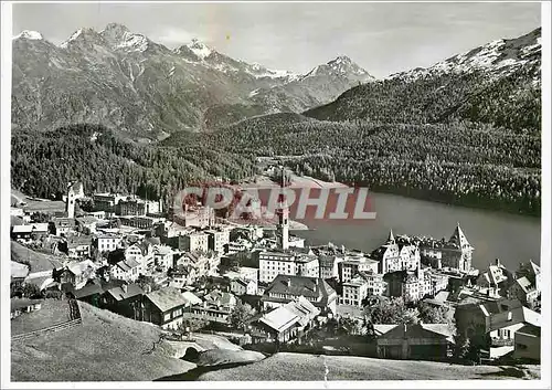 Cartes postales moderne St Moritz mit Piz Languard