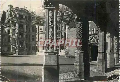 Moderne Karte Blois (Loir et Cher) Le Chateau aile Francois Ier Vue de la Galerie de l'Aile Louis XII