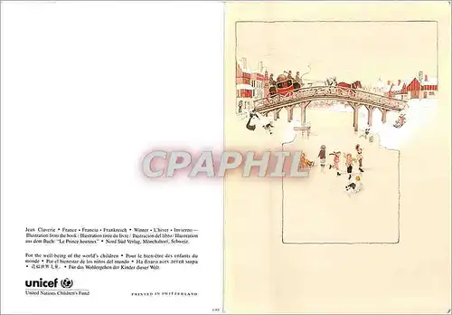 Cartes postales moderne Meilleurs Voeux Pour Le Bien Etre des Enfants du Monde Unicef