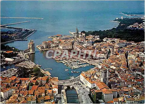 Moderne Karte La Rochelle (Charente Maritime) En Aunis Vue Generale