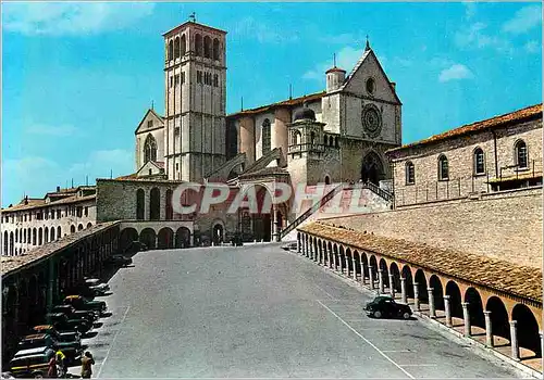 Cartes postales moderne Assisi Basilique de Saint Francois