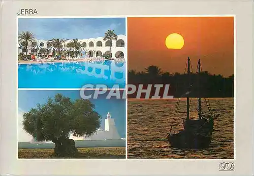Cartes postales moderne Jerba Hotel Jerba Beach