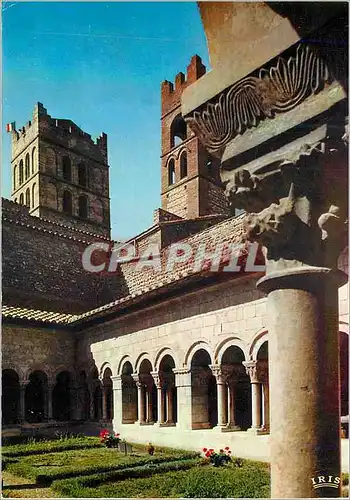 Cartes postales moderne En Roussillon le Cloitre d'Elne (XIIe XIVe Siecles) et les Clochers de la Cathedrale Ste Eulalie