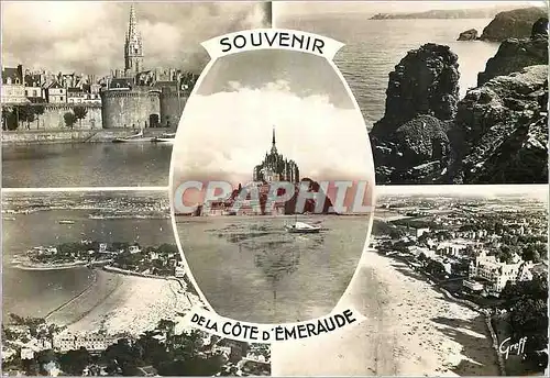 Cartes postales moderne Souvenir de la Cote d'Emeraude