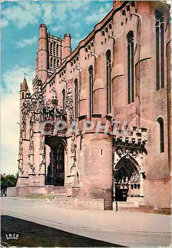 Cartes postales moderne L'Albigeois Albi (Tarn) La Basilique Sainte Cecile (XIIIe Siecle)
