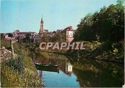 Cartes postales moderne Pont Chateau (Loire Atlantique) Le Brivet et Vue Generale