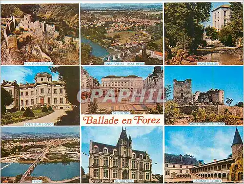 Cartes postales moderne Ballade en Forez (Loire)