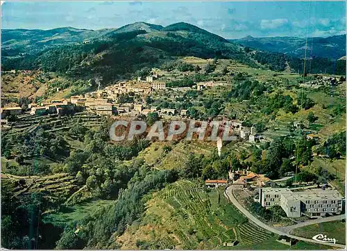 Cartes postales moderne St Pierreville (Ardeche) vue Generale Aerienne