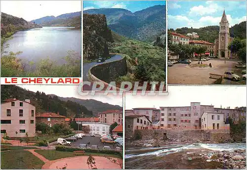 Cartes postales moderne Le Cheylard (Ardeche) Altitude 430 m