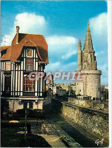 Moderne Karte En Aunis La Rochelle (Charente Maritime) Promenade des Remparts