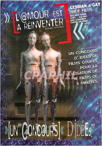 Cartes postales moderne Un Concours d'Idees de Films Courts pour la Realisation de 10 Films de 5 MinutesL'Amour est a Re