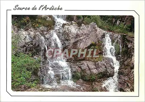 Cartes postales moderne Source de l'Ardeche Paysages du Vivarais
