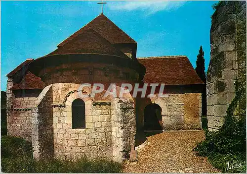 Cartes postales moderne Montoire sur Loir (Loir et Cher) La Vallee du Loir La Chapelle Saint Gilles L'Abside Principale