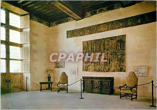 Cartes postales moderne Cadillac sur Garonne Chateau des Ducs d'Epernon (XVIe XVIIe S) Monument Historique Salon de Prei