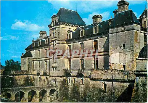 Cartes postales moderne Cadillac sur Garonne Chateau des Ducs d'Epernon (XVIe XVIIe S) Facade Sud Ouest Monument Histori