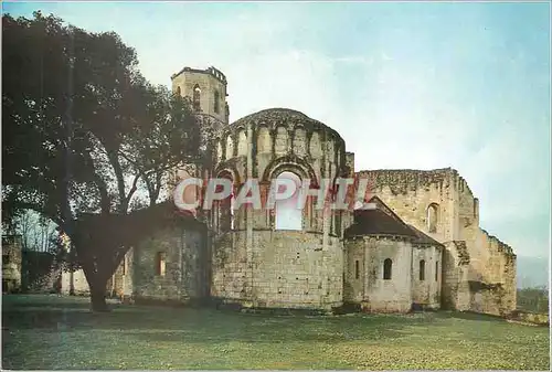 Cartes postales moderne Abbaye de la Sauve Majeure (Gironde) Le Chevet de l'Eglise