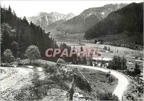 Moderne Karte Le Mont Dore Sancy Vue sur le Pic du Sancy