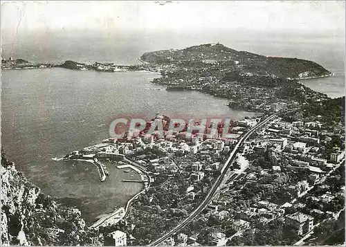 Moderne Karte Beaulieu sur Mer Beaulieu et Saint Jean Cap Ferral Vue Generale