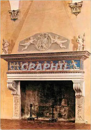 Moderne Karte Urbino Palazzo Ducale Domenico Rosselli Cheminee des Anges