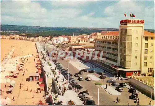 Cartes postales moderne Figueira da Foz (Portugal) Un Aspect de la Plage et Grande Hotel da Figueira