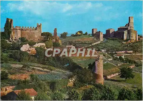 Cartes postales moderne Tuscania Acropole de St Pierre et Ruines de Rivellino