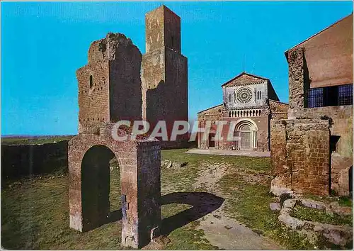 Cartes postales moderne Tuscania Basilique de St Pierre VIII Siecle