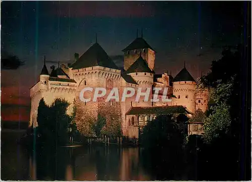 Cartes postales moderne Lac Leman Chateau de Chillon