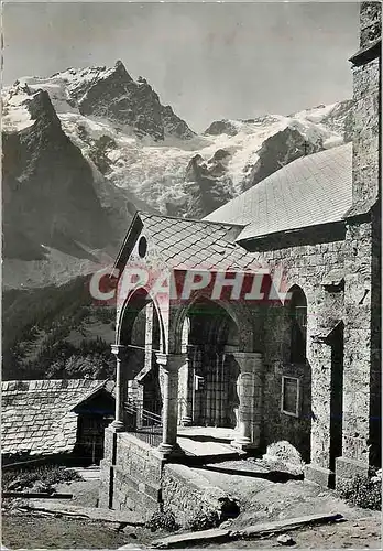 Cartes postales moderne Massif de la Meije (Htes Alpes) Alt 3883 mLa Route des Alpes