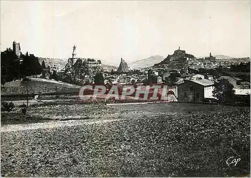Cartes postales moderne Le Puy Vue Generale Les Quatre Rochers