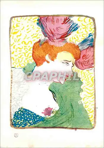 Cartes postales moderne H de Toulouse Lautrec Marcelle Lender