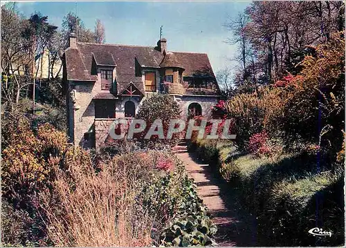 Moderne Karte Pont Aven (S Finist) La Maison de Theodore Botrel