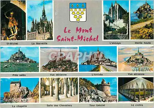 Cartes postales moderne Le Mont Saint Michel