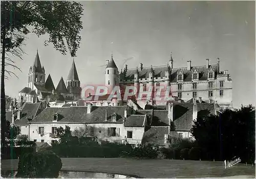 Cartes postales moderne Loches (Indre et Loire) Les Merveilles du Val de Loire Vue d'Ensemble sur le Chateau