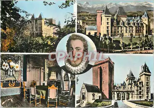 Cartes postales moderne Pau (B P) Souvenir du Chateau Henri IV