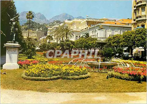 Cartes postales moderne Menton Les Jardins Bioves