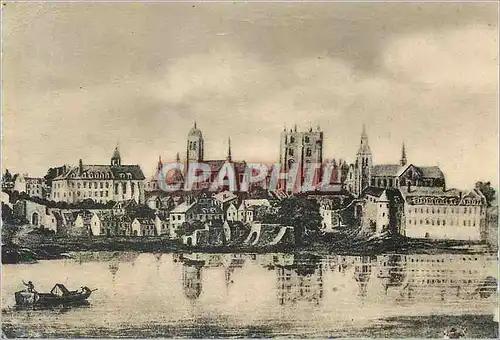 Cartes postales moderne Beaugency (Loiret) Vue Generale de la Ville au XVIIIe Siecle