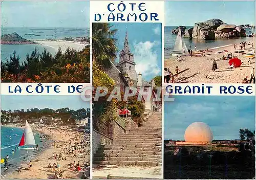 Cartes postales moderne Trebeurden Tregastel Perros Guirec Cote d'Armor (Bretagne) La Cote de Granit Rose