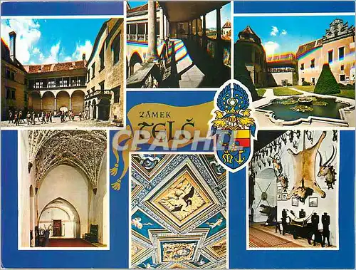 Cartes postales moderne Telc Zamek Le Chateau