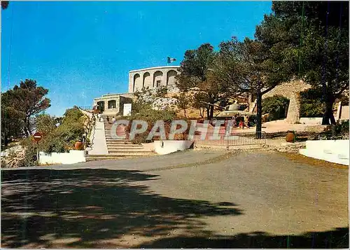 Moderne Karte Toulon La Tour Beaumont Lieu Historique ou se Trouve le Memorial du Faron Tank Char d'assaut Mil