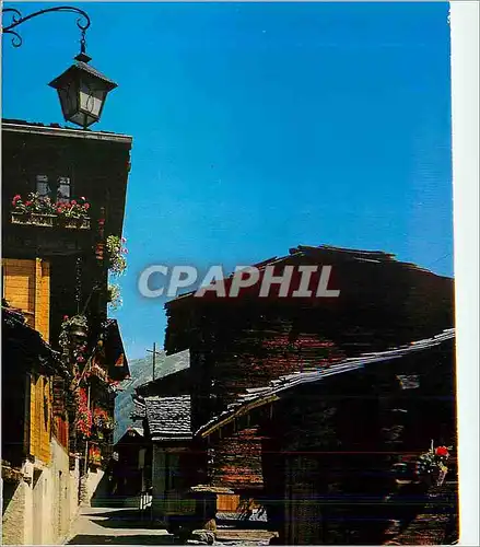 Cartes postales moderne Vieux Chalets Valaisains