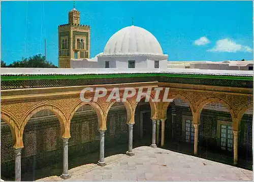 Moderne Karte Kairouan Mosque Sidi Sahbi