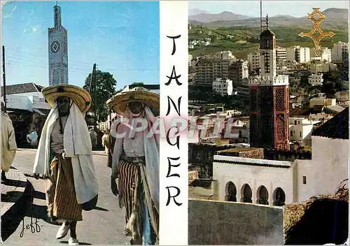 Cartes postales moderne Tanger La Kasbah Place du Socco