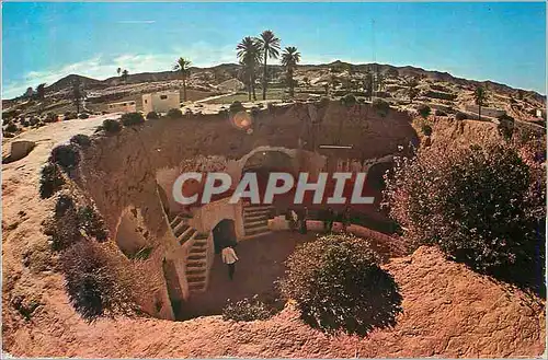 Cartes postales moderne Matmata Habitation Troglodyte