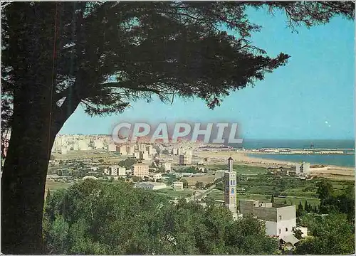 Moderne Karte Maroc Tanger Vue Panoramique