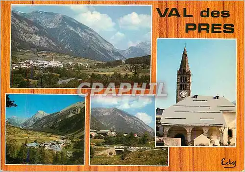 Cartes postales moderne Val des Pres (Htes Alpes) Altitude 1014 m Vallee de la Claree