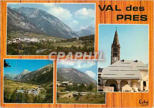Moderne Karte Val des Pres (Htes Alpes) Altitude 1014 m Vallee de la Claree